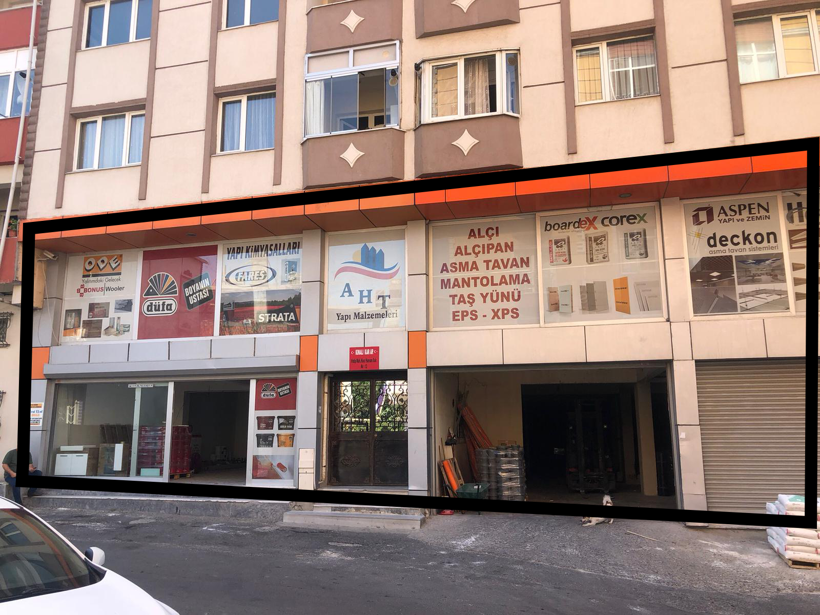 2 Katlı 1000m2 İşyeri Depo İmalathane Mağaza Showroom Dükkan